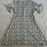 LC Lauren Conrad Green Floral Dress  Photo 1