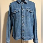 Disney NWOT Cakeworthy  Princess Group Portrait Embroidered Jean Jacket size m Photo 0