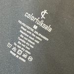 COLORFULKOALA Classic Black Leggings with Side Pockets Size Medium Photo 3