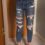 American Eagle  Cropped Riped Jeans  Photo 0