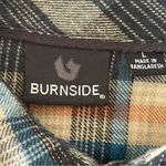 Burnside Embroidery “Founders Brewing Co” Plaid Long Sleeves Flannel Shirt SZ L Photo 7