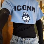 Blue 84 Cropped UCONN Tee Photo 3