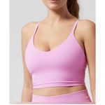 Athleta  Bra Bundle of Aurora Reflective and Elation Strappy Pink Bra Size Med Photo 9