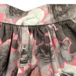 Juicy Couture  Pink Gray White Floral Layered Mini Bubble Tulle Skirt Size 4 Photo 9