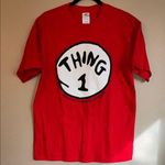 Universal Red Thing 1 DR.SEUSS Adult Short Sleeve T Photo 0
