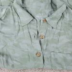 Vineyard Vines Vineyard Vines Women Shirt Margo Dress 8 Green Camo Short Sleeve Mini Photo 6