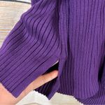 Target Future Collective twisted back crewneck pullover purple sweater Size 2X -NWOT Photo 7