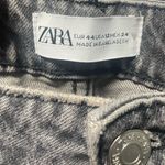 ZARA Charcoal Denim Jeans Photo 3