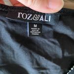 Roz & Ali Black Embellished Tank Top Photo 4