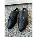 ASOS Mayday Western Leather Mesh Flat Shoes New Without Box Size US 8 Photo 3