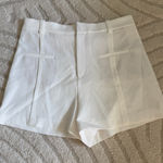 ZARA  White Shorts Size XL Photo 0