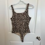 Banana Republic NWOT  Cheetah Print Bodysuit Medium Photo 2