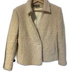 Peruvian Link Alpaca Collection butter yellow one button blazer size medium Photo 0