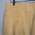 ZARA Women Yellow Mid Rise Wide Leg Blend Limited Edition Formal Pants Sz M Photo 13