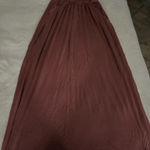 Full Circle Trends Chic Mauve Strapless Maxi Dress Photo 0