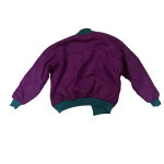 Columbia VINTAGE Women's Medium Purple/Teal Reversible Puffer Bomber Jacket Photo 1