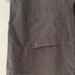 Anthropologie  Pilcro Mechanic Sleeveless Linen Jumpsuit - Size M‎ - Black - NWOT Photo 9