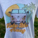 Wildfox NWOT Women's  White 'Take Me Away' Graphic Tee Size Small Photo 2