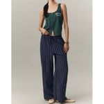 Pilcro  Anthropologie Green Scoop-Neck Tank Top Size S Photo 2