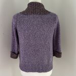 Christopher Banks Lavender Acrylic Cardigan Sweater sz S/M P Purple Photo 5