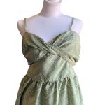 Roxy  women's size large spaghetti strap sundress, light green Photo 1