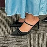 Steve Madden Black Women's Bow Front Chic Heels Photo 5