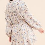 Free People  Dress floral flower fields mini womens Cream (xsmall) romantic boho Photo 2