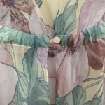 ZARA sheer pastel floral maxi kimono in xs boho festival blogger favorite xs Photo 10