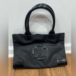 Tory Burch Ella vinyl Tote Black Photo 0