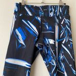Nike Dri fit sz S blue abstract yoga athletic leggings Photo 1