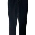 NWT Pajama Jeans Black Skinny Mid Rise Pull On Knit Loungepants Womens Sz XXS Photo 0