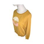 Junk Food Wonder Woman Graphic Sweatshirt M Mustard Yellow Pullover Size M Photo 6