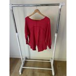 We The Free We The Free Red Long Sleeve Top Size XS/S/M Photo 3