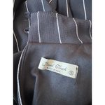 Final Touch y2k Black White Striped Romper MADE IN USA Size Small Photo 3