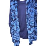 Koolaburra by Ugg Cozy Sherpa Hooded Vest & Long Sleeve Tee Navy Floral 3X Photo 1