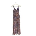 Anthropologie Anthro ASTR Kiana ruffle maxi dress Sz Large Lavander floral fairy core feminine Photo 3