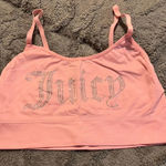 Juicy Couture Black and Pink Juicy sports bra Photo 0