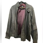 London Fog Vintage  Leather Jacket size XL - dark gray Photo 0