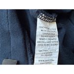 AYR  Navy Blue Pima Cotton Blend Wide Leg Crop Pants Size XS XSmall Photo 4