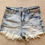 Eunina  Denim High-Rise Shorts Photo 0