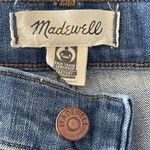 Madewell SZ 26 - 9" Mid-Rise Skinny Jeans Zip-Fly Stretch Whiskered Distressed Photo 8