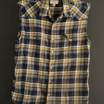 Lucky Brand  Flannel Vest Photo 0