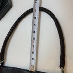 Brighton Leather Charlotte Envelope Shoulder Bag Black Purse Baguette Small VTG Photo 11