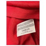 Orvis Knit Top Womens Medium Red V Neck Relaxed Fit Short Sleeve Classic Casual Photo 8