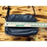 LODIS Black Women Leather, Lined, Crossbody‎ Handbag Shoulder Strap Designer Photo 10