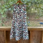 Talbots Women's Butterfly Novelty Print Sleeveless Dress Size 8 Photo 2