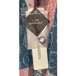 Sandra Darren  Dress Teal Green‎ Print Lined Sequin Neckline Sleeveless Size 14 Photo 6