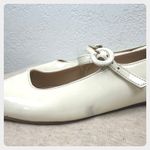 Ann Taylor  White Patent Leather Mary Jane Pointed Toe Flats Women Balletcore Photo 3