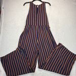 Plenty by Tracy Reese‎ Striped Wide Leg Jumpsuit Sleeveless Casual Size S Blue Photo 9