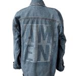 Black Label C’est Toi Denim Oversized Jacket Size Small Photo 2